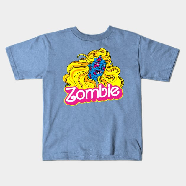 ZOMBIE Kids T-Shirt by art of gaci